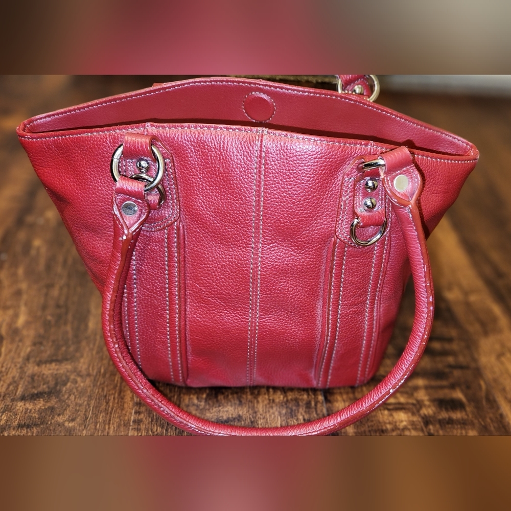 Wilsons Leather Red Handbag